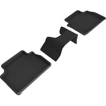 3D MAXpider Custom Fit Kagu Floor Mat (Black) Compatible with Alfa Romeo Giulia / Giulia Quadrifoglio 2017-2025 - Second Row