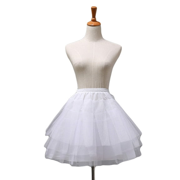 Papaba Petticoat,Bridal Wedding Dress Tulle Bottom Fluffy Lining Tutu Skirt Petticoats Underskirt