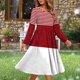 thumbnail image 1 of TaTaai Women's Long Sleeve Printed Tunic Top Round Neck Loose Fit with Pockets Casual Long Sweatshirt Blouse Soft Stretchy Spring Fall Gift, 1 of 7