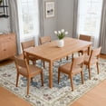 thumbnail image 5 of Uermei 5'x7' Washable Area Rug for Living Room: Non-Slip Stain-Resistant Soft Indoor Rug for Bedroom Dining Room Home Office Decor - Blue Golden, 5 of 12