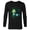 Black, variant on Disney and Pixar’s Inside Out 2 Emotions Disgust and Envy- Long Sleeve T-Shirt for Men - Customized-Navy