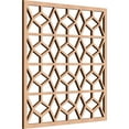 thumbnail image 3 of Ekena Millwork 23 3/8"W x 23 3/8"H x 3/8"T Large Akron Decorative Fretwork Wood Wall Panels, Alder, 3 of 6