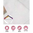 thumbnail image 6 of Boho Blue Flower Kitchen Dish Towels for Drying Dishes Set of 3, Spring Bohemia Chic Red Yellow Floral Waffle Weave Microfiber Hand Tea Bathroom Towels Quick Dry & Absorbent Towel 12x12, 6 of 7