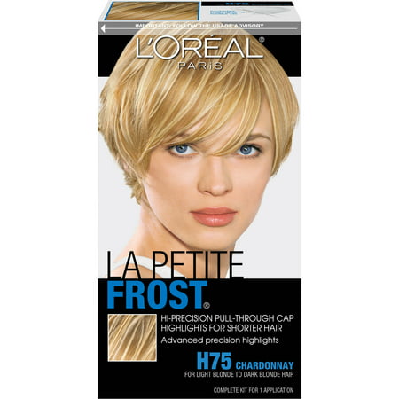L'Oréal Paris Le Petite Frost Cap Hair Highlights For Shorter Hair, H75 Chardonnay, 1