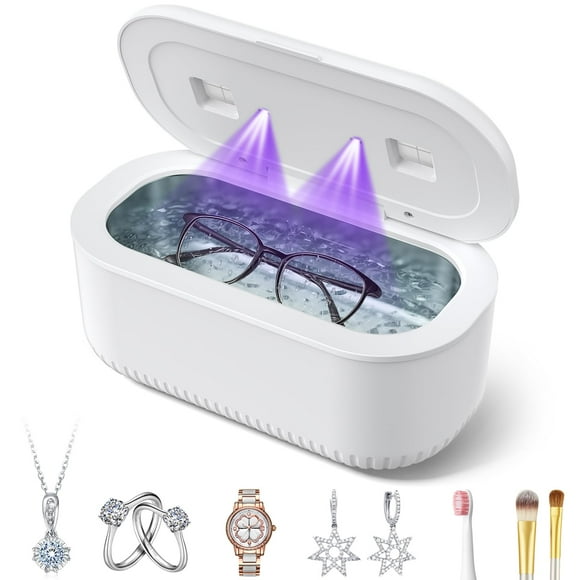 Limpiador ultrasónico de joyas ZYREX 48 kHz 30 W con luces UV