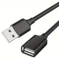 thumbnail image 3 of Cable de extensión USB de 0,5/1/2/3/5 M, Cable de datos 3,0 para ordenador portátil, TV, SSD 3 0, conector macho a hembra para impresora de cámara de ordenador, 3 of 5