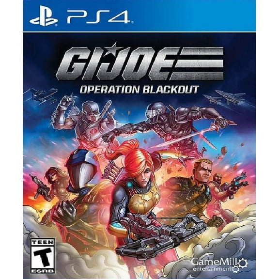 Restored G.I. Joe Operation Blackout (Sony Playstation 4,2020) Shooter Game (Refurbished)