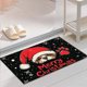 thumbnail image 1 of Felpudo Navideño Festivo Alfombra Antideslizante Para Interior/Exterior Para La Decoración Del Hogar. ¡Perfecta Para Añadir Un Toque Festivo A Tu Hogar!, 1 of 4
