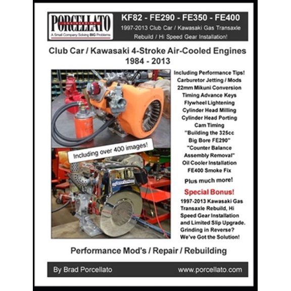 Pre-Owned Club Car / Kawasaki 4-Stroke Air-Cooled Engines 1984 - 2013