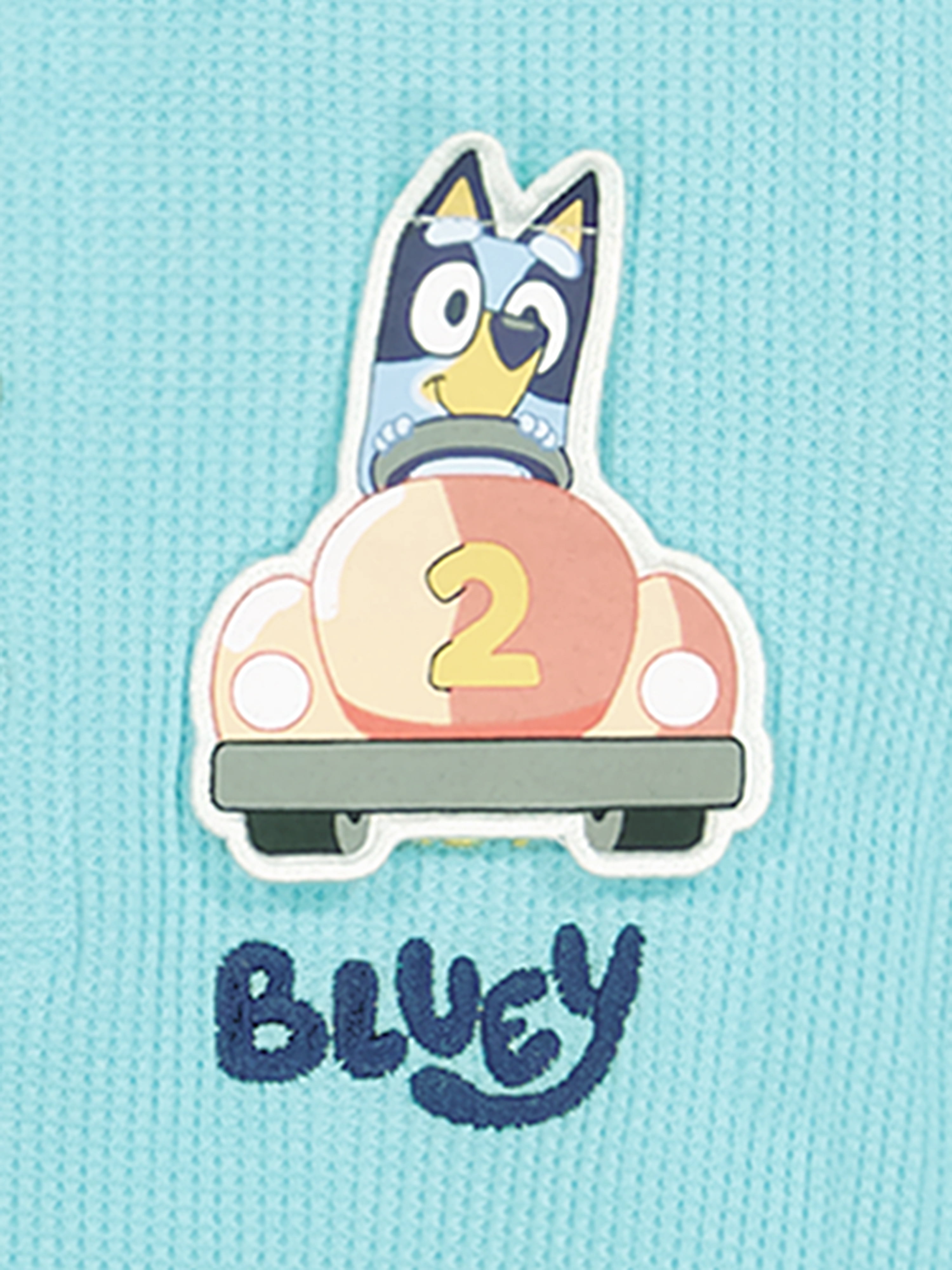 Bluey Baby Boy 2 Pack Rompers, Sizes 0/3 Months-24 Months