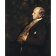 thumbnail image 2 of Jacques-Émile Blanche 12x14 Black Ornate Wood Framed Double Matted Museum Art Print Titled: Henry James, 2 of 5