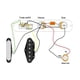 thumbnail image 2 of Conjunto de Montaje de Pastilla de Puente de Guitarra Accesorio de Instrumento Musical para Guitarra Eléctrica 3,37x3,03x0,41 Pulgadas kusrkot Recogida del cuello del puente de la guitarra, 2 of 8