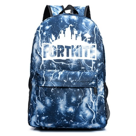 Ameribag Black Backpack - Game Fortnite Battle Royale Backpack Luminous Fortnite School Bags Lighting gray