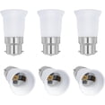 thumbnail image 1 of Casquillo Adaptador B22 a E27 para Bombilla Led, CA 230V, Adaptadores de Conversión para Cambiar de B22 a E27, Casquillo de Bayoneta Atornillable, Paquete de 6 |JUNJUN, 1 of 5