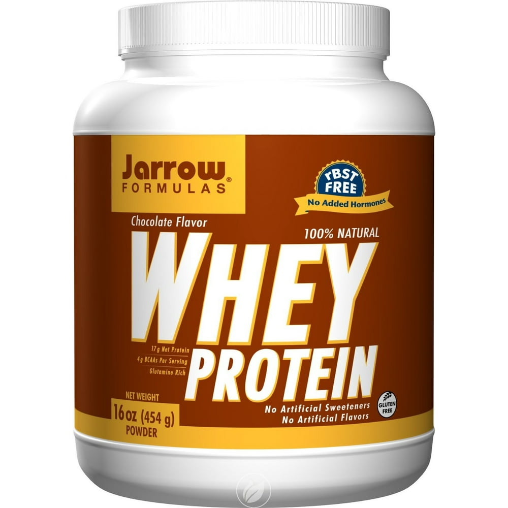 Jarrow Formulas Whey Protein Chocolate, Supports Muscle Development, 16
