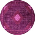 thumbnail image 1 of Ahgly Company Indoor Round Persian Pink Traditional Area Rugs, 6' Round, 1 of 4