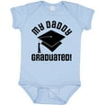 thumbnail image 3 of Inktastic My Daddy Graduated College Graduate Boys or Girls Baby Bodysuit, 3 of 5