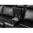 thumbnail image 4 of Topline Home Furnishings Sectionnel noir 2pc, 4 of 4