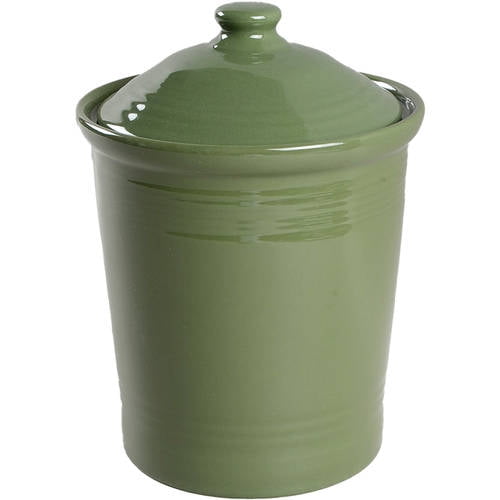 Open Box Fiesta 2 Quart Medium Kitchen Canister / Cookie Jar - Sage Green