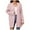 Pink, variant on ICHUANYI Women's Trendy Fall Winter Soft Open Front Cardigan Sweaters Oversized Solid V Neck Knit Chunky Outwear Coats