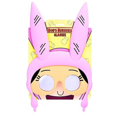 Party Costumes - Sun-Staches - Bobs Burgers Louisa Belcher Cosplay Mask sg2965