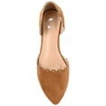 thumbnail image 5 of Journee Womens Jezlin Slip On Almond Toe Ballet Flats, Widths Available, 5 of 10