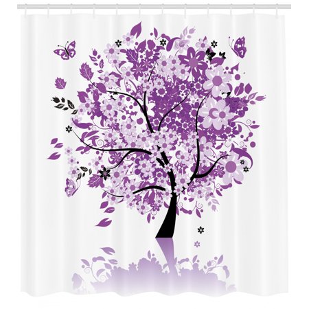 Nature Shower Curtain Spring Tree Of Life Sacred Woods With