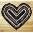 thumbnail image 2 of Earth Rugs 10-313 Tapis Cœur Moka-Frappuccino, 2 of 3