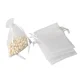 thumbnail image 1 of Bolsa de regalo de Organza 20-100 para joyería, bolsas blancas con cordón para boda, bolsas de regalo de dulces de Navidad, bolsa de Organza para embalaje de joyería, 1 of 5