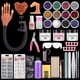 thumbnail image 1 of LIONVISON Mano de práctica para uñas acrílicas,Dedos de manos de práctica de uñas flexibles con kit de uñas acrílicas,Maniquí de uñas postizas Cepillo de polvo acrílico de mano Herramientas de decorac, 1 of 5
