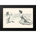thumbnail image 2 of Gibson, Charles Dana 24x17 Black Modern Framed Museum Art Print Titled - Big Game, 2 of 5