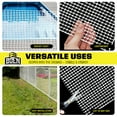 thumbnail image 5 of BOEN 4' x 100' White Temporary Fencing, Mesh Snow Fence, Plastic, Safety Garden Netting, Above Ground Barrier, for Deer, Kids, Swimming Pool, Silt, Lawn, Rabbits, Poultry, Dogs, 5 of 5