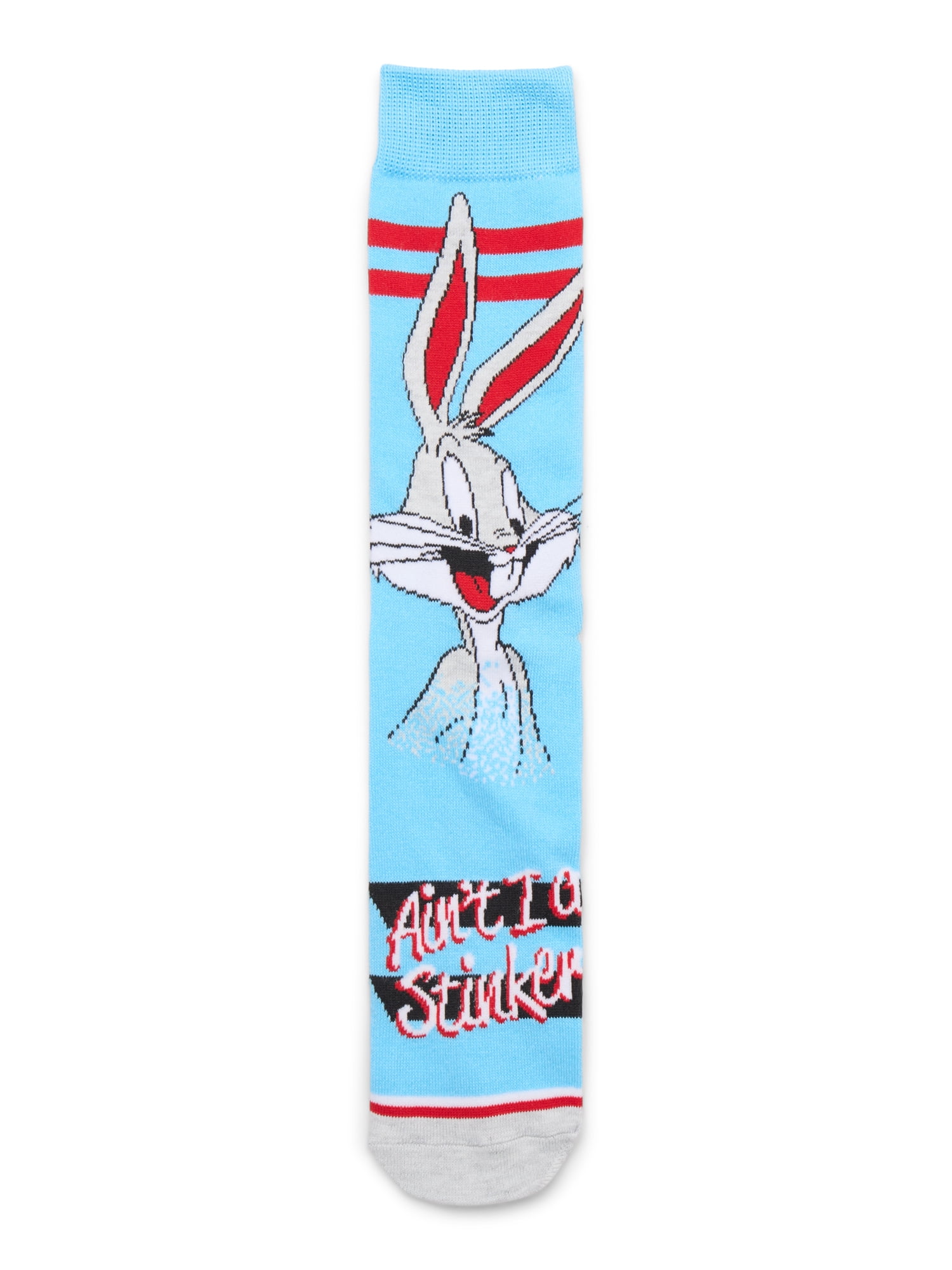 Looney Tunes Men's Crew Socks, 6-Pack, Shoe Sizes 8-12
