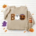 thumbnail image 6 of Jsaierl Womens Halloween Sweatshirts Cute Graphic Pullovers Vintage Going Out Round Neck Long Sleeve Sweater Tops Halloween Clothes, Sizes S-2XL, 6 of 6
