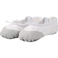 thumbnail image 3 of Ballet Slipper Shoes Stretch Satin Ballerinas Dance Yoga Flats with Pure Ribbons for Girls (Toddler/Little Kid/Big Kid, 3 of 7