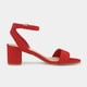 thumbnail image 3 of Sandalias de Tacón Cuadrado Rojas para Mujer Dream Pairs Talla 5, 3 of 6