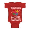 thumbnail image 1 of Awkward Styles Ugly Christmas Baby Outfit Bodysuit Xmas Autism Romper, 1 of 4