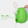thumbnail image 4 of 16 OZ Protein Shaker Bottle with Mixer Ball and 2 Interlocking Storage Jars for Pills, Snacks, Coffee, Tea. 100% BPA Free,Non Toxic and Leak Proof Sports Bottle (red 24 oz without jar & bottle), 4 of 7