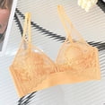 thumbnail image 2 of XFLWAM Women's Lace Sexy Bra See Through Sheer Unlined Full Coverage Bras Bralette Wireless Bra Everyday Strappy Lingerie, 2 of 4