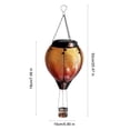 thumbnail image 5 of Viflosae Backyard Decor Solar Lights Outdoor Hot Lantern Solar Outdoor Garden Lamp Iron Glass Hand Lamp Garden Decorative Wall Lamp for Housewarming Gift, 5 of 9