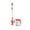 B, variant on Hearth & Gear Toilet Cleaning Brush With Spray Function Detachable Suction Cup Base Durable Ventilated Design Fish Tail Head For Deep Cleaning Dish Sponge Holder for Kitchen Sponge with Handle for Tub