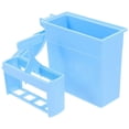 thumbnail image 2 of 1 Set Dyeing Jar And Rack Set: Microscope Slides Holder Lab Equipment For Sample Preparation - High Capacity And Precision For Research, 2 of 3