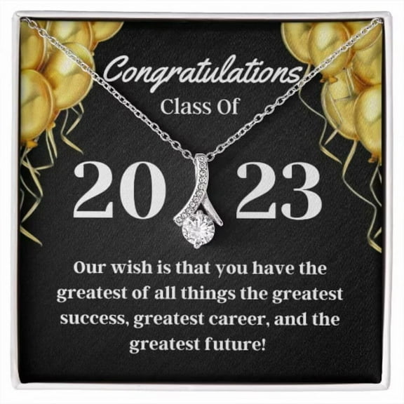 Graduation 2023, Grad Present, Class Of 2023, Special Occasion, 2023 Necklace