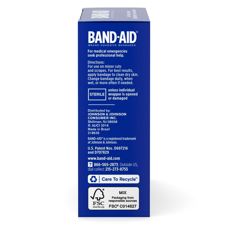 BAND-AID Skin-Flex Adhesive Bandages, All One Size 25 ea (Pack of 2) 