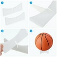 thumbnail image 4 of Uxcell 2 Inch Acrylic Ball Display Stand Holder for Softball Baseball Tennis White 2 Pack, 4 of 6