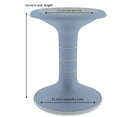 thumbnail image 4 of Sprogs Kids Active Motion Stool - Flexible Seating for Classroom, Office or Home 16" H Powder Blue, 4 of 5
