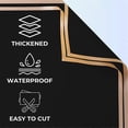 thumbnail image 4 of 40 Sheets Flower Wrapping Paper with 4 Rolls Flower Ribbons ,Black, 4 of 5