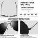 thumbnail image 5 of Gafas de Sol Joopin Grandes Aviador Polarizadas con Protección UV, 5 of 6