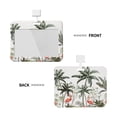 thumbnail image 2 of Kdxio Flamingo Palm Trees Card Badge Holder Work Badge Sleeve for Office, School, Factory, ID Credit Cards, Driver Licenses and Passes, 2 of 7