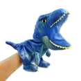 thumbnail image 1 of Marioneta de mano con forma de dinosaurio de peluche Hooyiiok, 28 cm, para niños de más de 3 años, 1 of 6